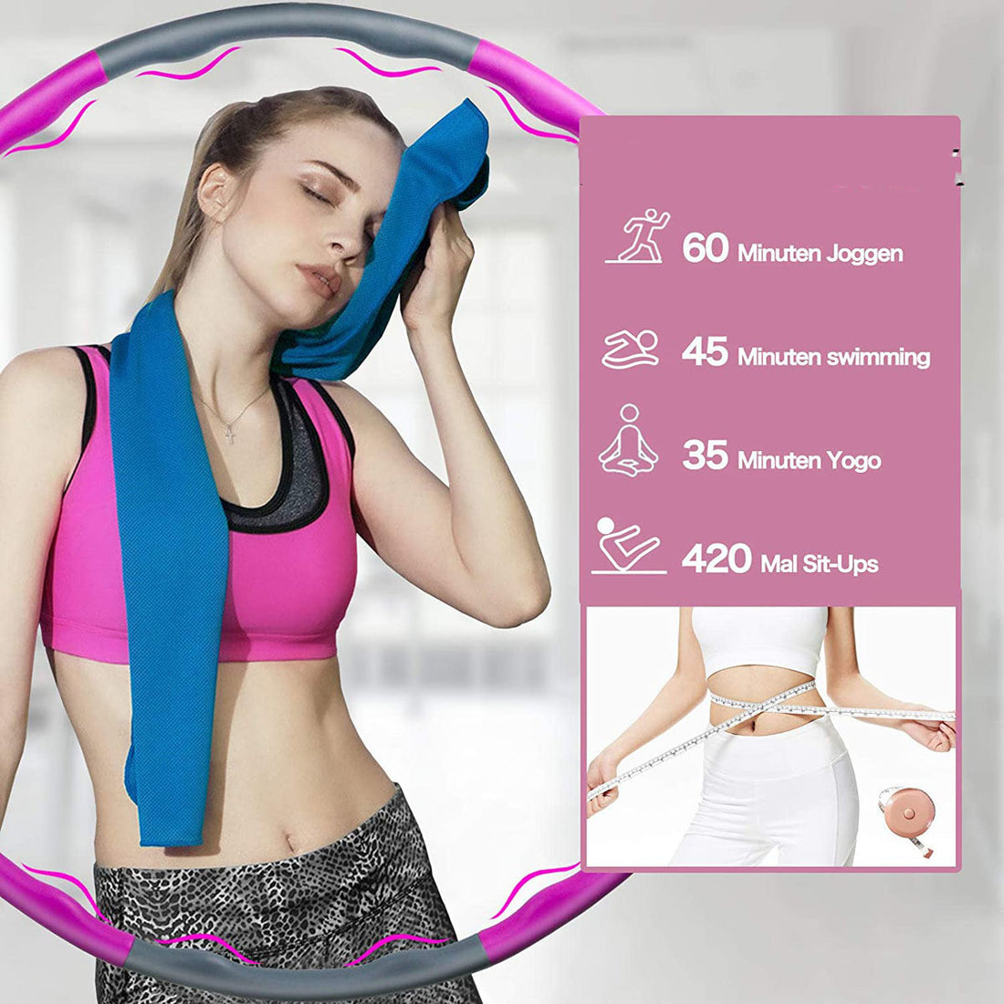 Detachable Exercise Hoop