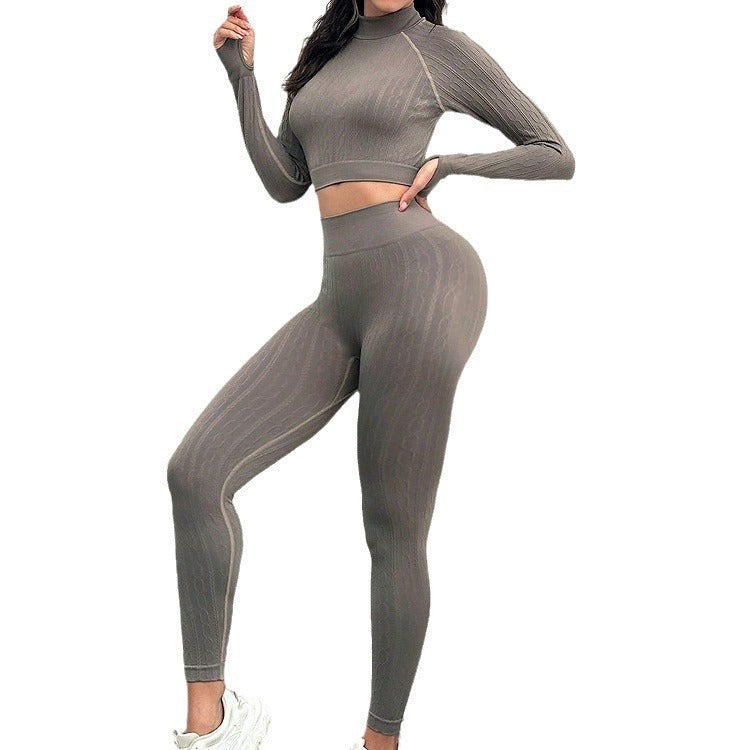 Tight Long Sleeve Top & Pants Set